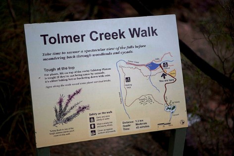 Tolmer Creek Walk - Litchfield National Park in Australien