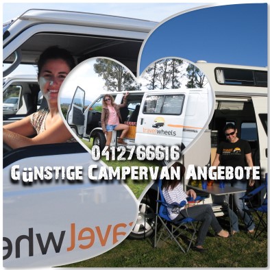 Günstige Campervanangebote von Melbourne nach Sydney mit Travelwheels