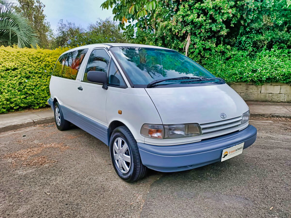 Toyota Tarago Campervan - photo showing the front of the campervan