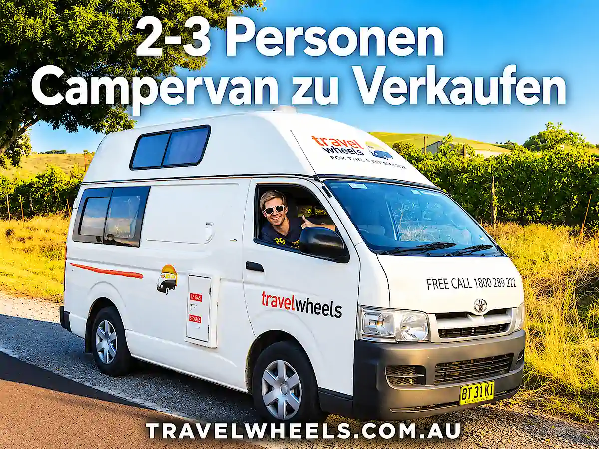 Toyota Hiace High Top Campervan für 2 bis 3 Personen in Sydney kaufen - Beratung auf Deutsch