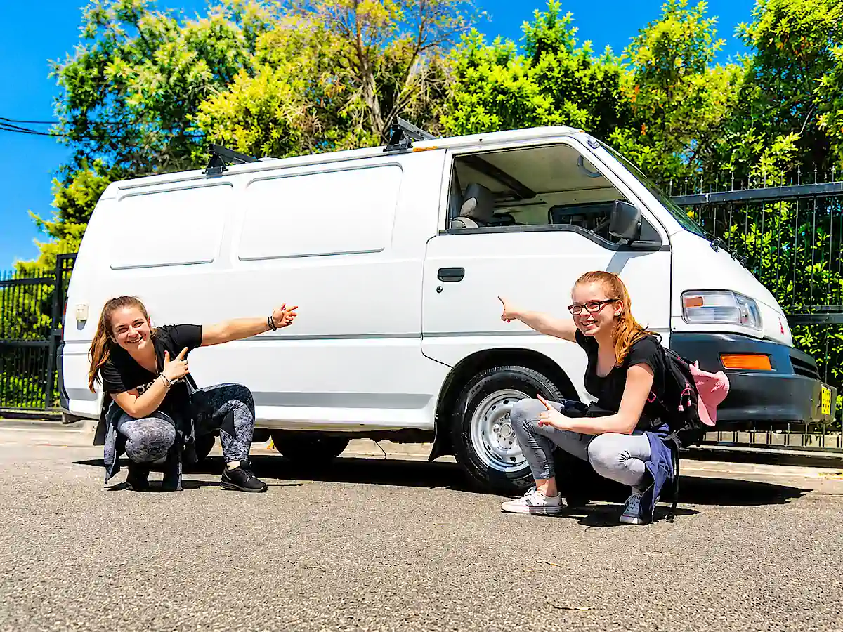 Kleinen Camper in Sydney kaufen – Mitsubishi Campervan für 2 Personen bei Travelwheels