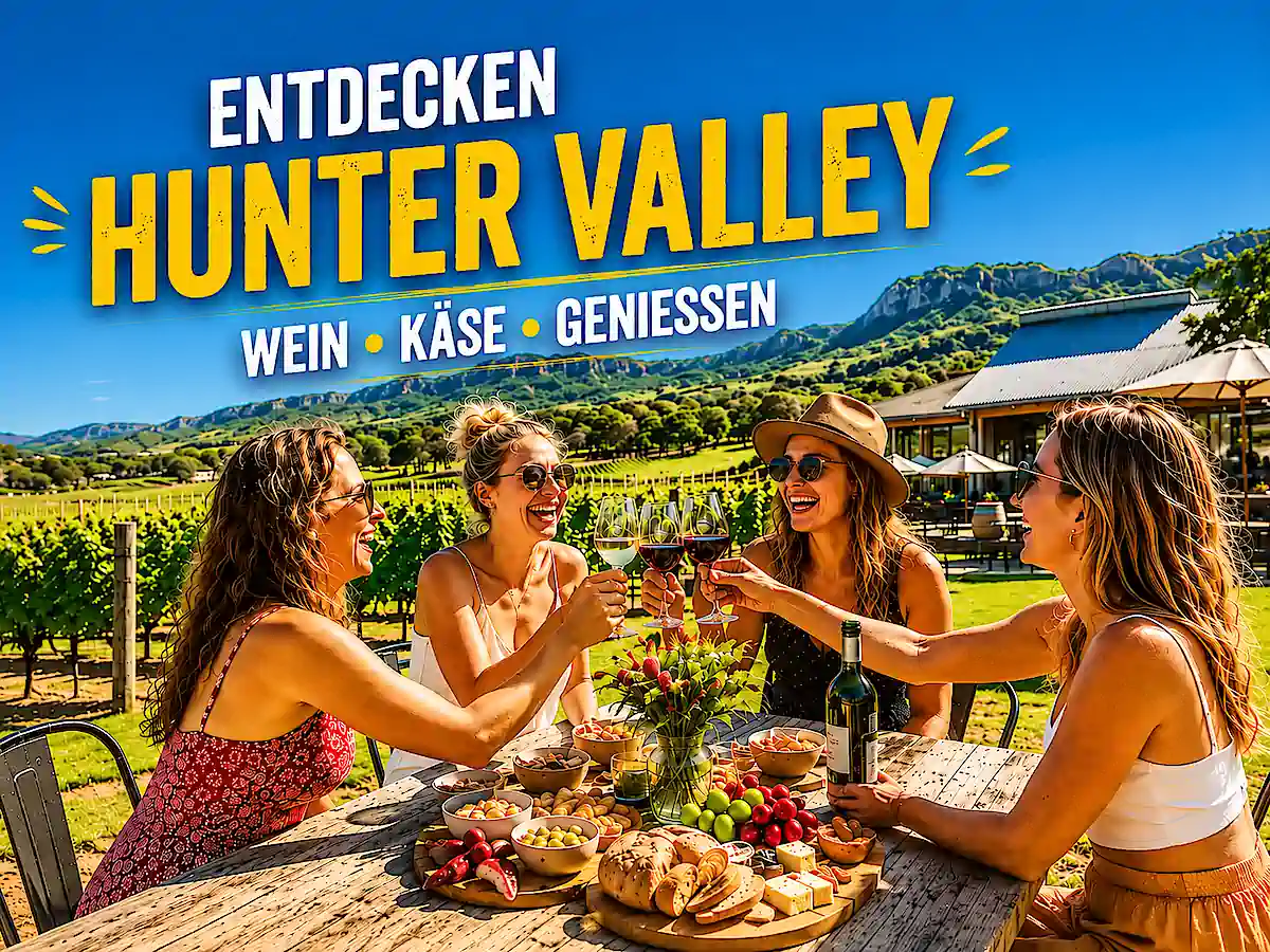 Sydney nach Cairns Roadtrip – Weinverkostung im Hunter Valley