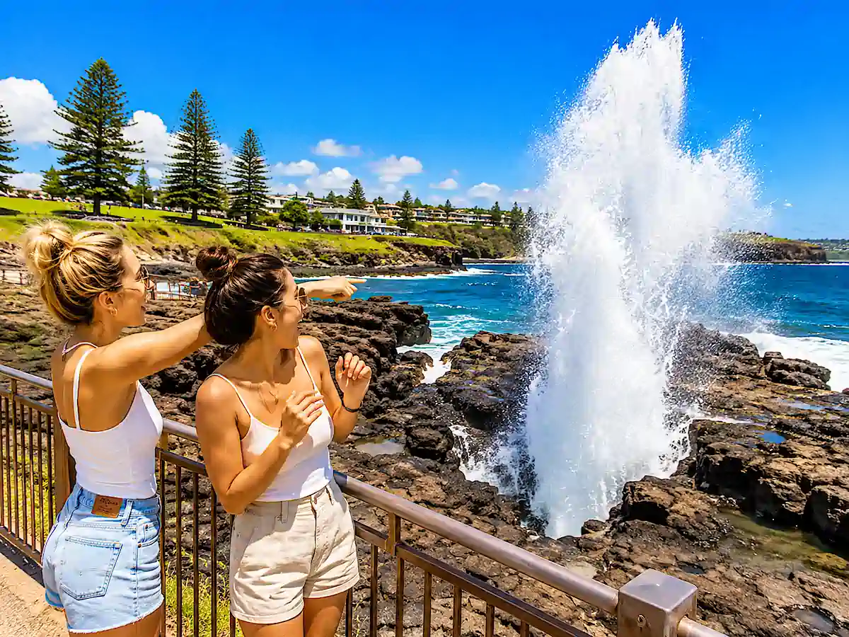 Sydney nach Jervis Bay – das berühmte Kiama Blowhole an der NSW Südküste