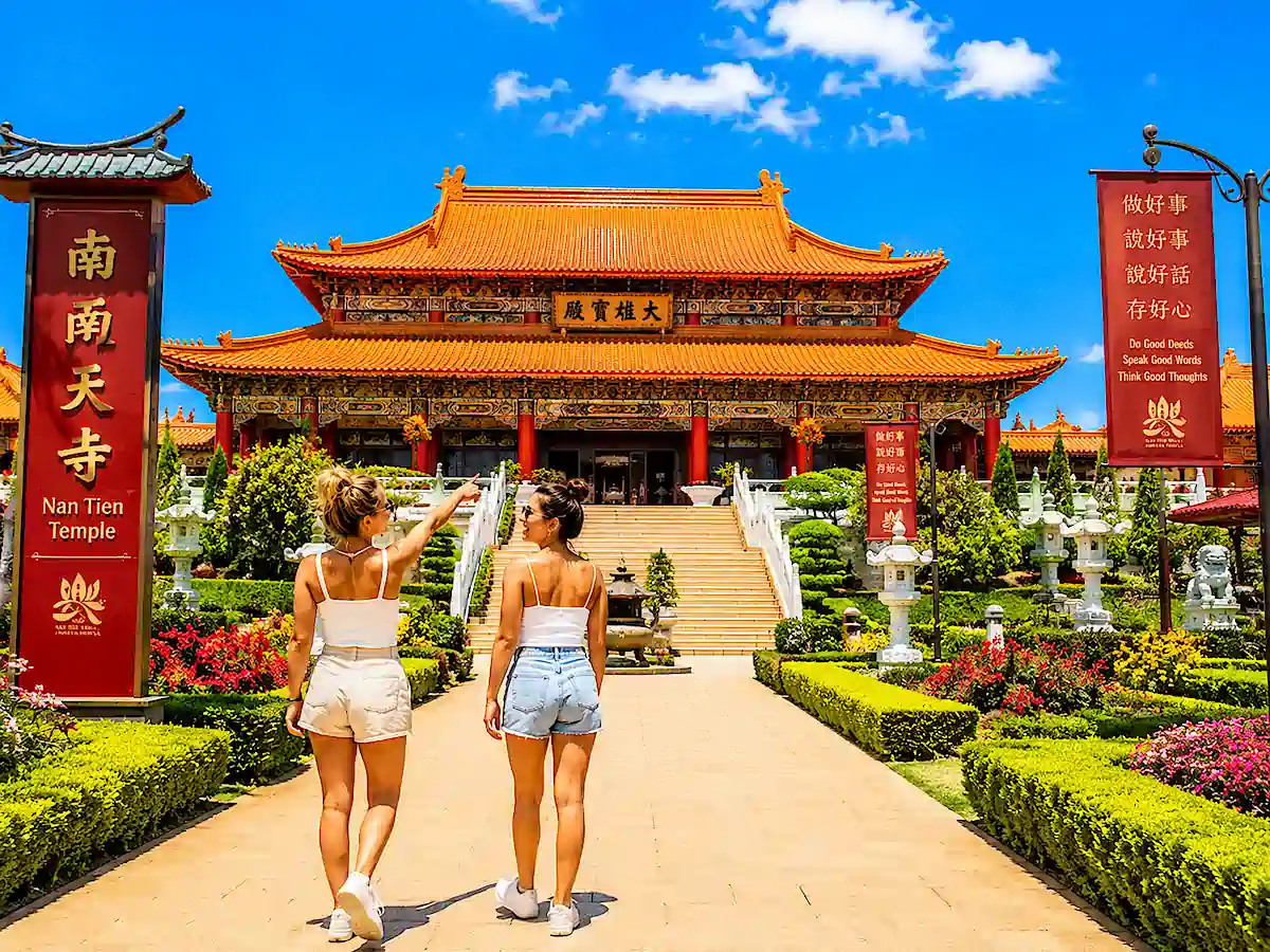 Sydney nach Jervis Bay – Besuch im Nan Tien Tempel bei Wollongong