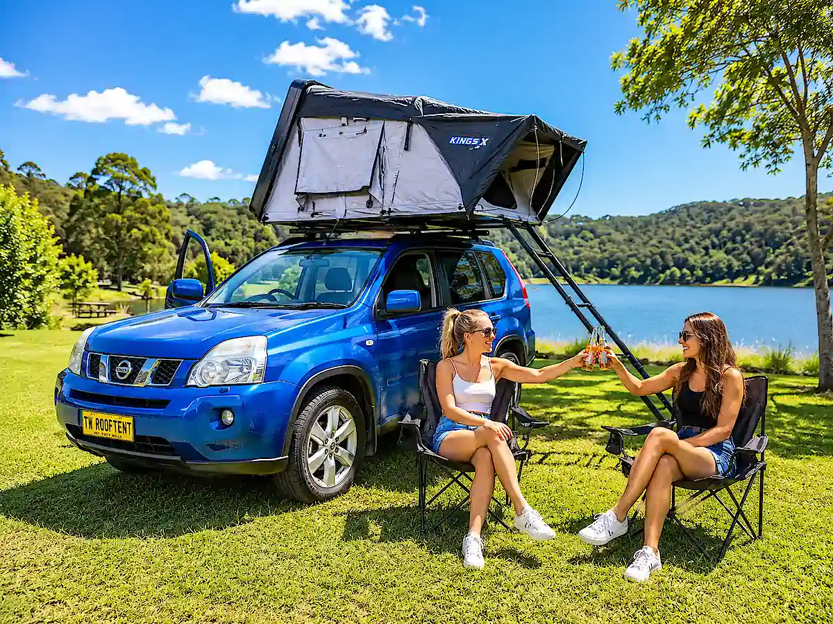 Allrad Camper kaufen in Sydney – Nissan X-Trail mit Dachzelt bei Travelwheels